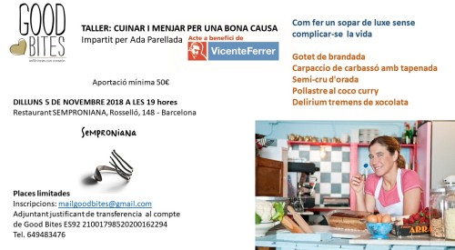 Taller cuina Ada Parellada (Rest. SEMPRONIANA) Taller cuina Ada Parellada (Rest. SEMPRONIANA)